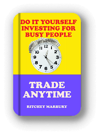 Book cover: Invest and trade anytime for busy people.