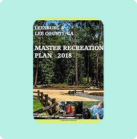 Cover of the 2018 Master Recreation Plan for Hillsburg-Lake County, featuring outdoor activities.